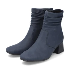 Rieker Women'S Ankle Boots Pacific Blue
