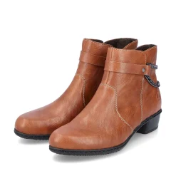 Rieker Women'S Ankle Boots Kramell Brown
