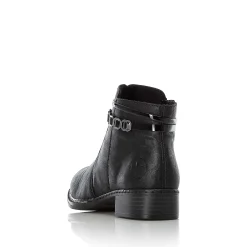Rieker Women'S Ankle Boots Graphite Black
