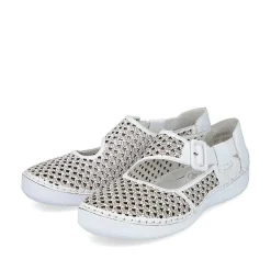 Rieker Women'S Ballerinas Crystal White
