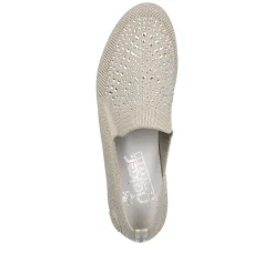Rieker Women'S Ballerinas Light Beige