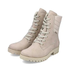 Rieker Women'S Biker Boots Champagne