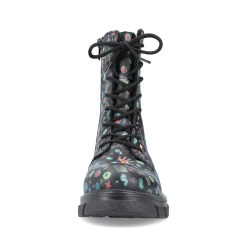 Rieker Women'S Biker Boots Multi-Black