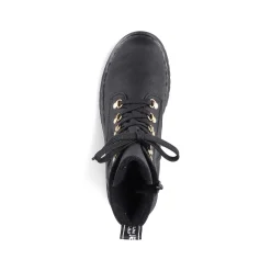 Rieker Women'S Biker Boots Jet Black