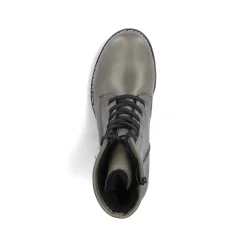 Rieker Women'S Biker Boots Gray Green
