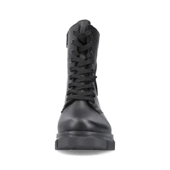 Rieker Women'S Biker Boots Jet Black