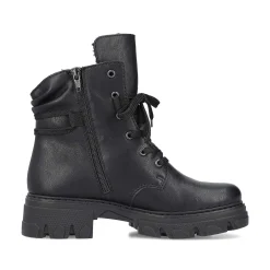 Rieker Women'S Biker Boots Night Black