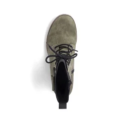 Rieker Women'S Biker Boots Leaf Green