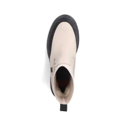 Rieker Women'S Chelsea Boots Light Beige