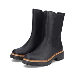 Rieker Women'S Chelsea Boots Night Black