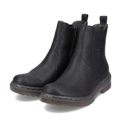 Rieker Women'S Chelsea Boots Asphalt Black