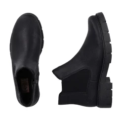 Rieker Women'S Chelsea Boots Night Black