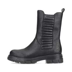 Rieker Women'S Chelsea Boots Jet Black