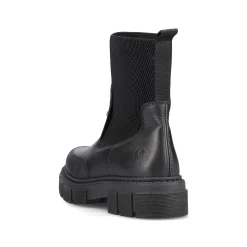 Rieker Women'S Chelsea Boots Jet Black