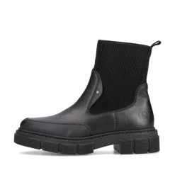 Rieker Women'S Chelsea Boots Jet Black