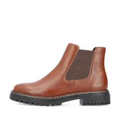 Rieker Women'S Chelsea Boots Fox Brown