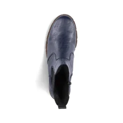 Rieker Women'S Chelsea Boots Slate Blue