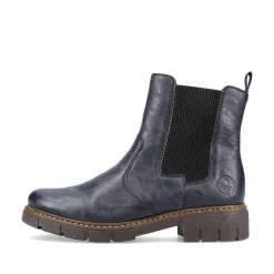 Rieker Women'S Chelsea Boots Slate Blue