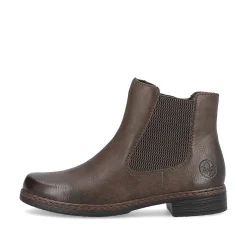 Rieker Women'S Chelsea Boots Nut Brown