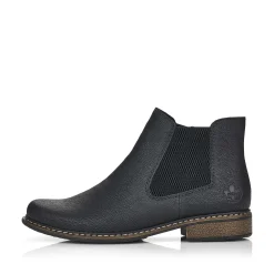 Rieker Women'S Chelsea Boots Jet Black