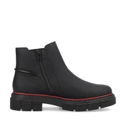 Rieker Women'S Chelsea Boots Jet Black