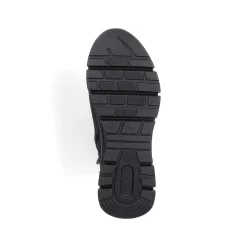 Rieker Women'S Corded Boots Asphalt Black