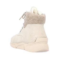 Rieker Women'S Corded Boots Light Beige