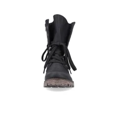 Rieker Women'S Corded Boots Night Black