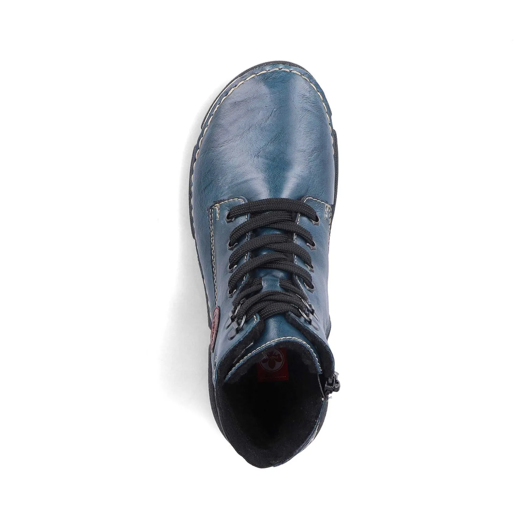 Rieker Women'S Corded Boots Cyan Blue