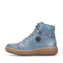 Rieker Women'S Corded Boots Sky Blue
