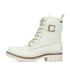 Rieker Women'S Corded Boots Pure White