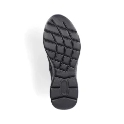 Rieker Women'S Corded Boots Deep Black