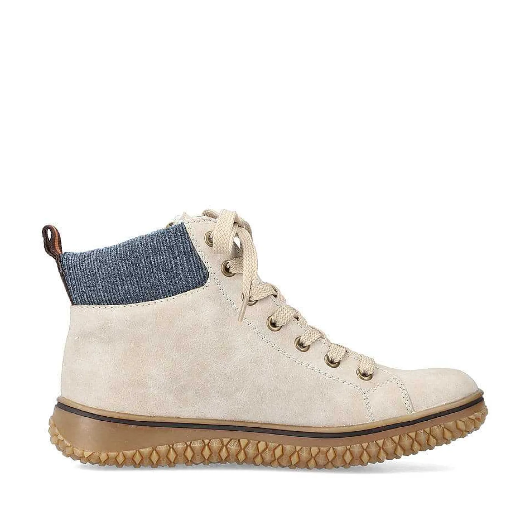 Rieker Women'S Corded Boots Light Beige