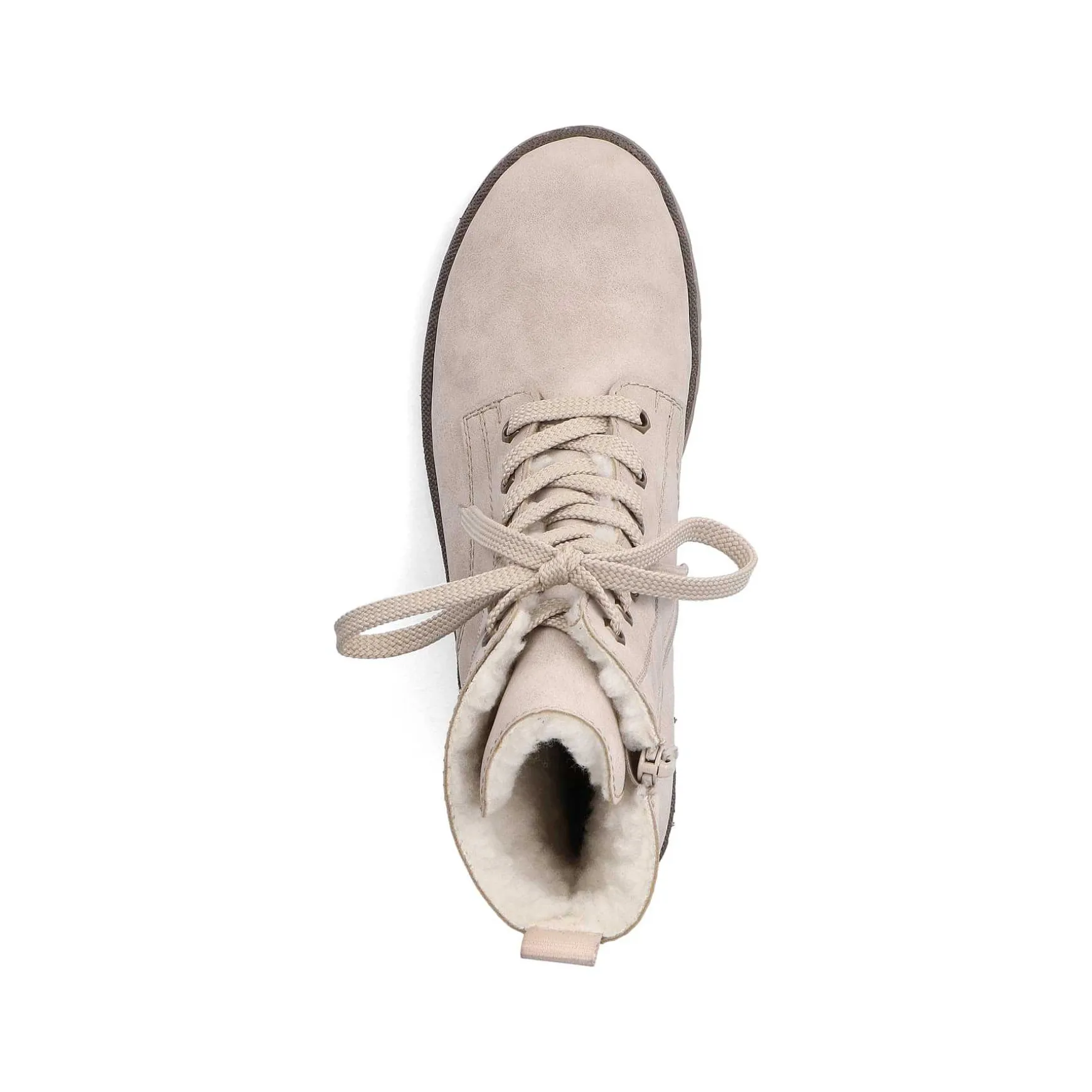Rieker Women'S Corded Boots Light Beige