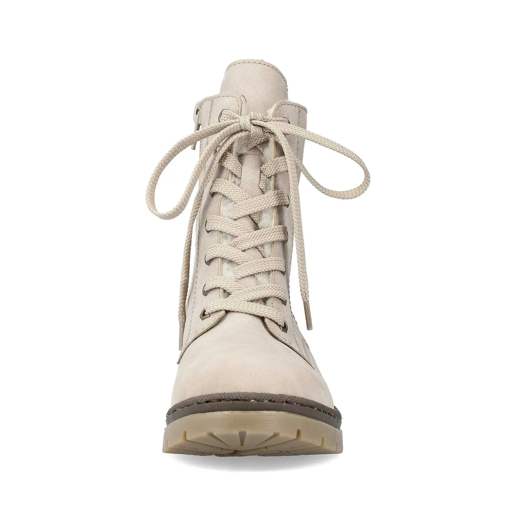 Rieker Women'S Corded Boots Light Beige