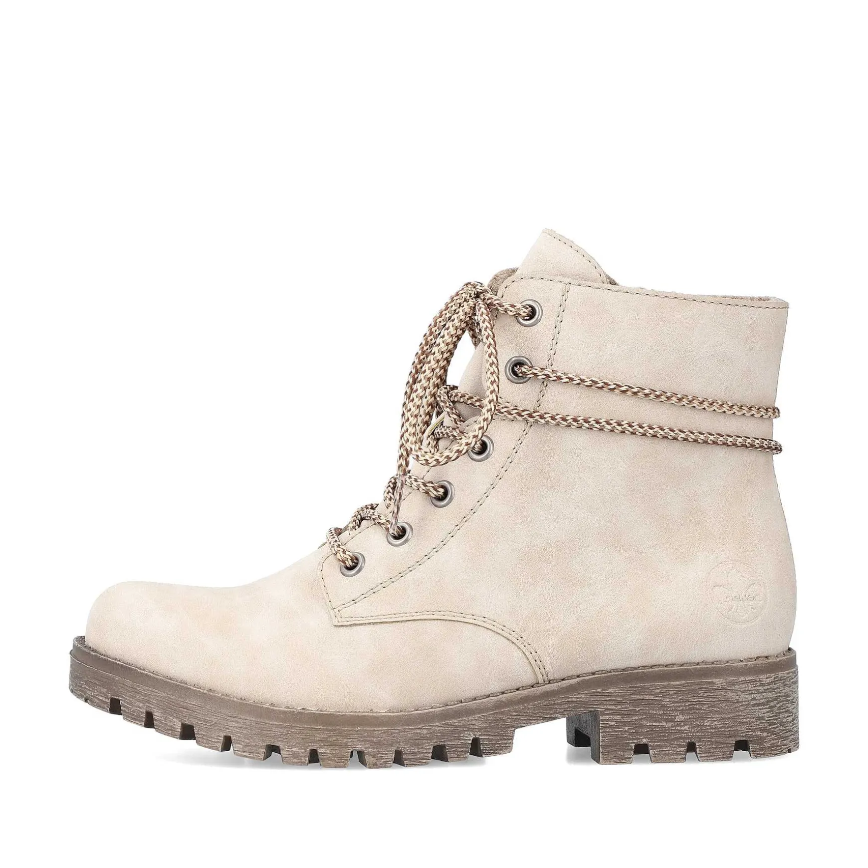 Rieker Women'S Corded Boots Light Beige