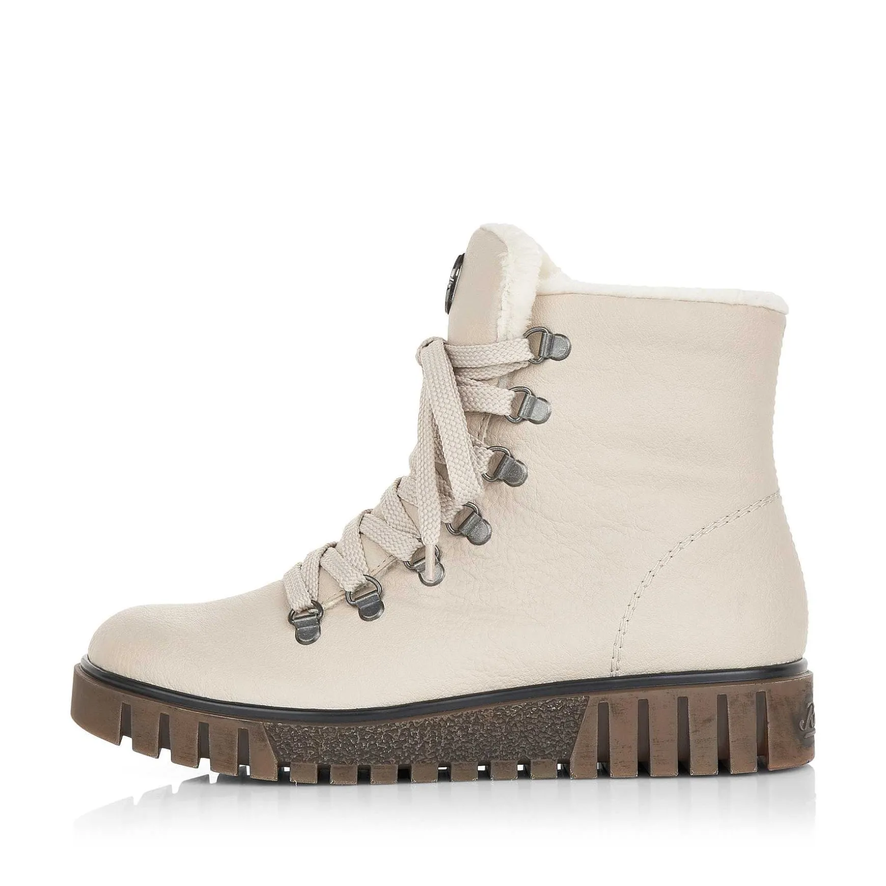 Rieker Women'S Corded Boots Light Beige