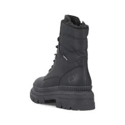 Rieker Women'S Corded Boots Night Black