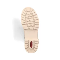 Rieker Women'S Corded Boots Light Beige