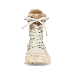 Rieker Women'S Corded Boots Light Beige