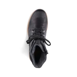 Rieker Women'S Corded Boots Night Black