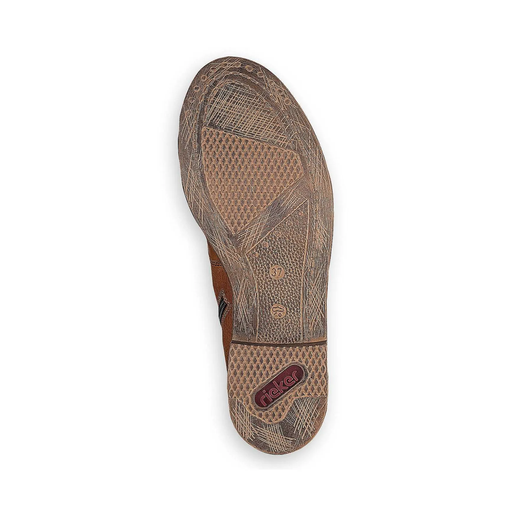 Rieker Women'S Corded Boots Cinnamon Brown