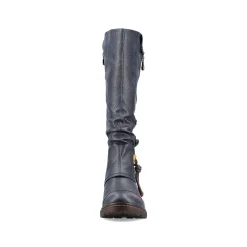 Rieker Women'S High-Shaft Boots Ocean Blue