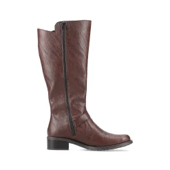Rieker Women'S High-Shaft Boots Coffee Brown