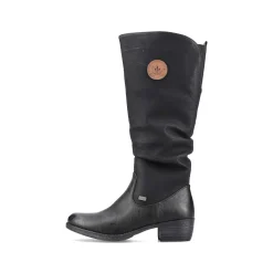 Rieker Women'S High-Shaft Boots Deep Black