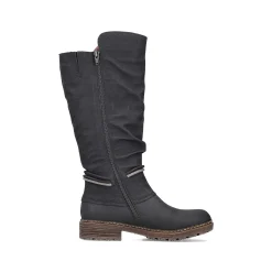 Rieker Women'S High-Shaft Boots Deep Black
