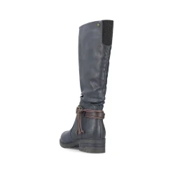 Rieker Women'S High-Shaft Boots Grey-Blue