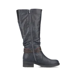 Rieker Women'S High-Shaft Boots Grey-Blue
