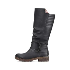 Rieker Women'S High-Shaft Boots Deep Black