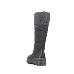 Rieker Women'S High-Shaft Boots Graphite Black